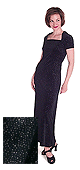 Sparkle Stretch Velvet Dress